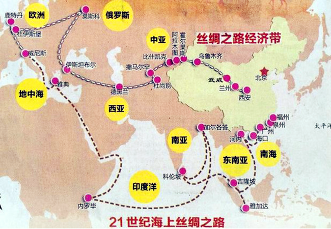 “一带一路”概览：复兴古代丝绸之路.png